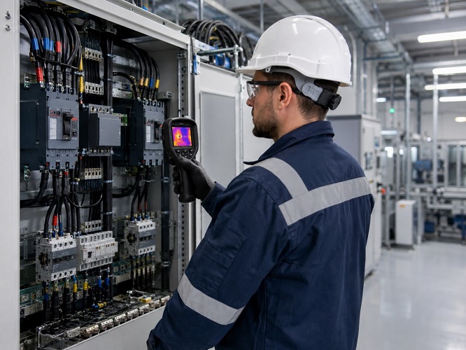 Fabrika elektrik pano termal kontrol